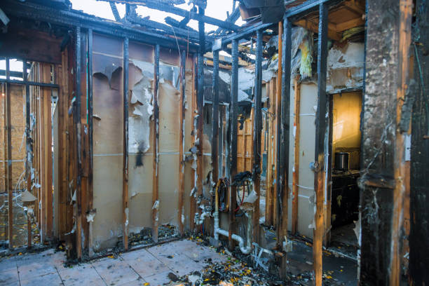 Professional Soot Cleanup technician working in Rittman, OH